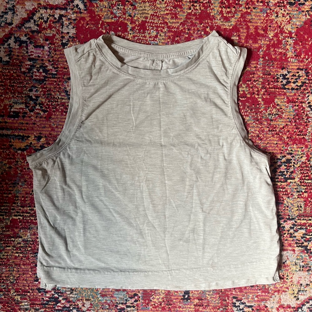 All in Motion Light Green Muscle Tee
